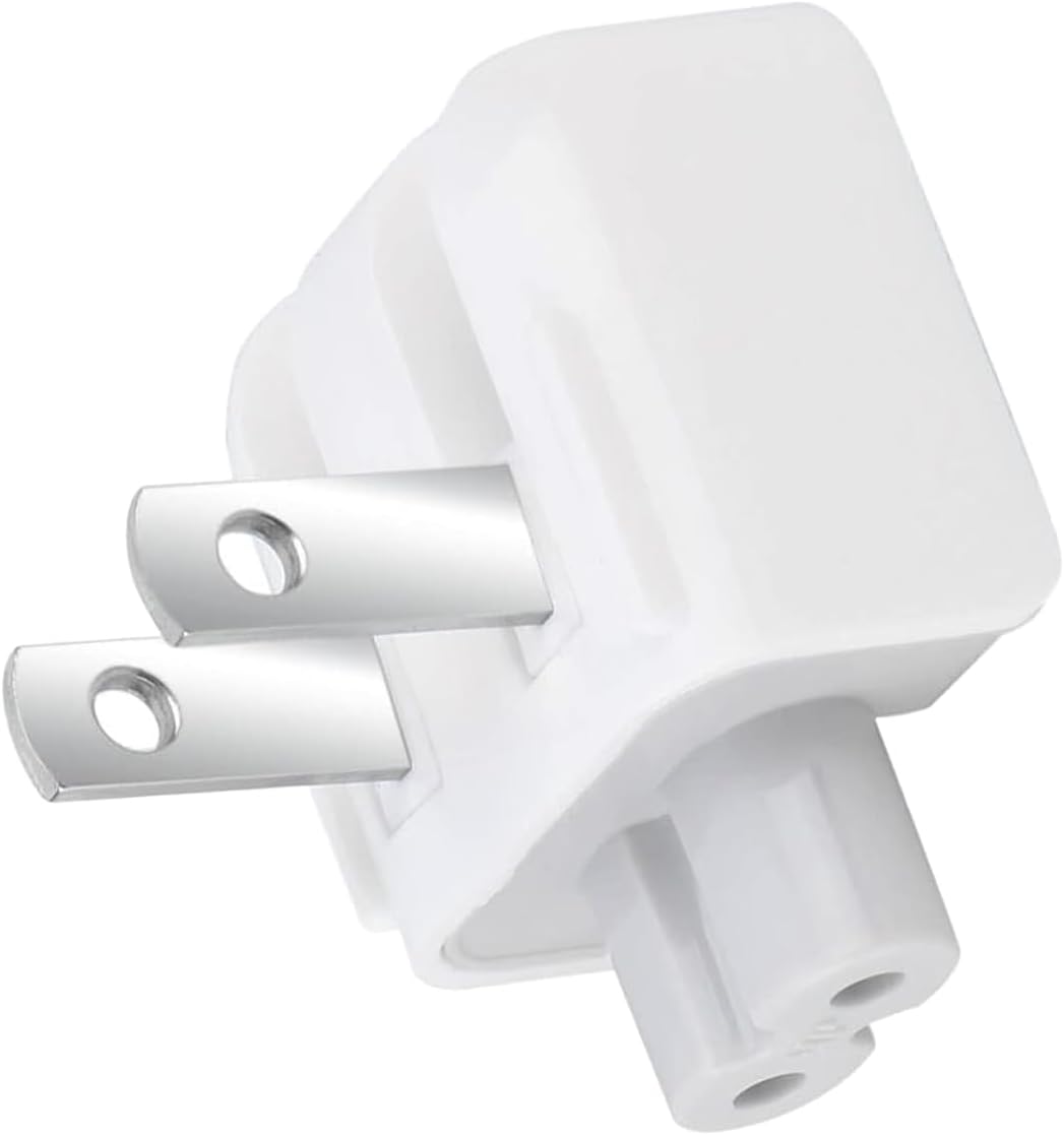 Mac AC Wall Adapter Plug Duckhead US Wall Charger AC Cord US Standard Duck Head for MacBook Mac iBook/iPhone/iPod AC Power Adapter Brick (2 PCs) - Image 7
