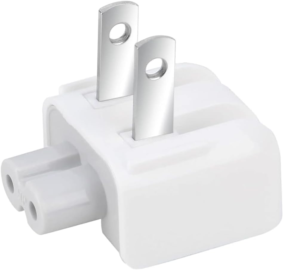 Mac AC Wall Adapter Plug Duckhead US Wall Charger AC Cord US Standard Duck Head for MacBook Mac iBook/iPhone/iPod AC Power Adapter Brick (2 PCs) - Image 4
