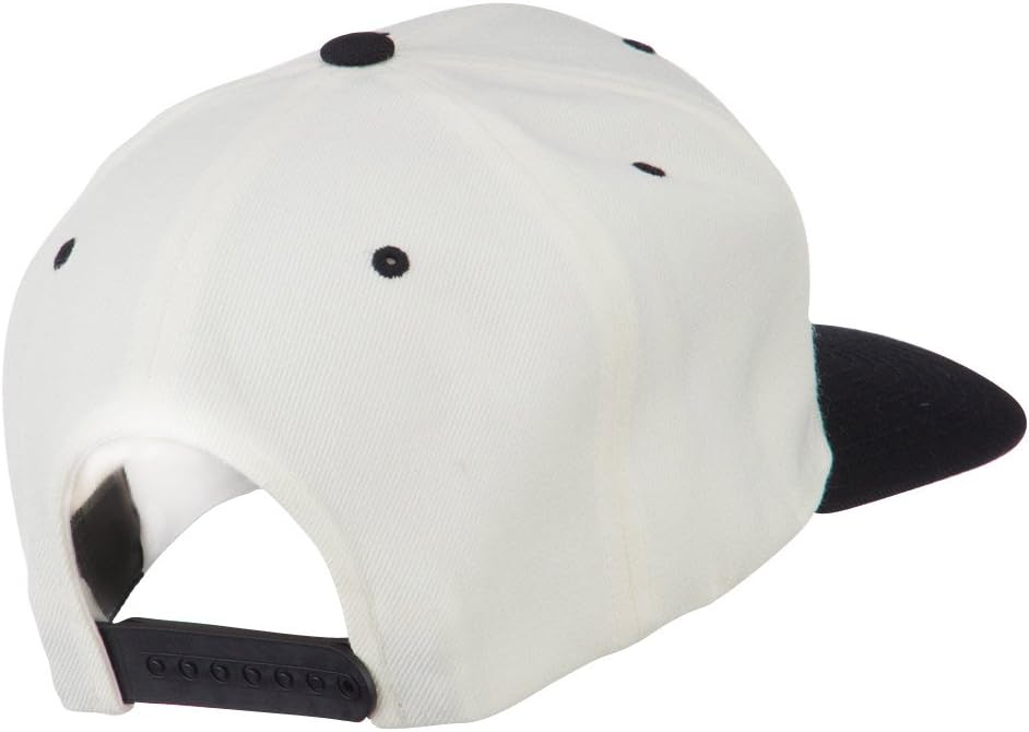 e4Hats.com Old English P Embroidered Flat Bill Cap - Image 5