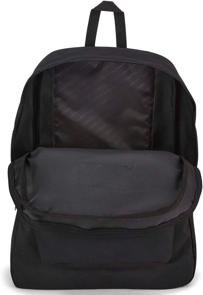 JanSport SuperBreak One Backpacks - Durable, Lightweight Bookbag with 1 Main Compartment, Front Utility Pocket with Built-in Organizer - Premium Backpack, Black - Image 11
