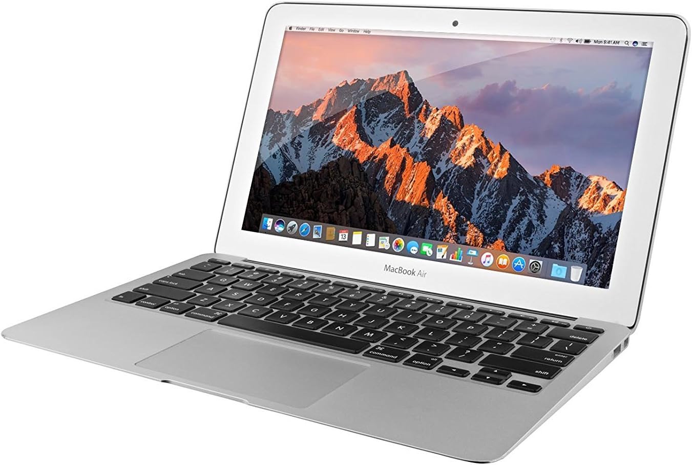 Apple MacBook Air MJVM2LL/A 11.6-Inch Laptop (1.6 GHz Intel Core i5, 128 GB Hard Drive, Integrated Intel HD Graphics 6000, Mac OS X 10.10 Yosemite) (Renewed) - Image 2
