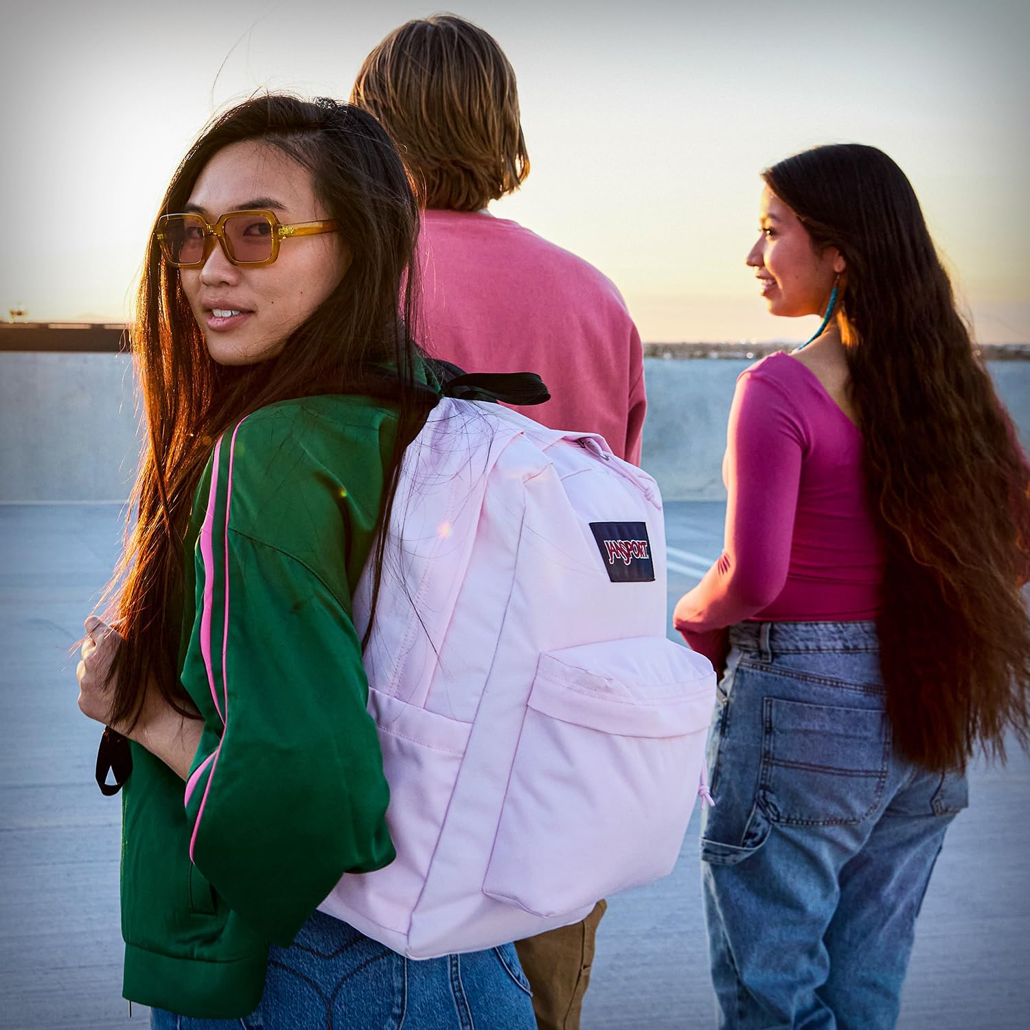 JanSport SuperBreak One Backpacks - Durable, Lightweight Bookbag with 1 Main Compartment, Front Utility Pocket with Built-in Organizer - Premium Backpack, Black - Image 9