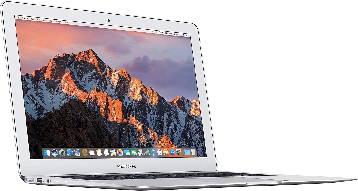 Apple Macbook Air 2017 with 1.8GHz Intel Core i5 (13-inch, 8GB RAM, 128GB SSD Storage) (QWERTY English) Silver (Renewed) - Image 4