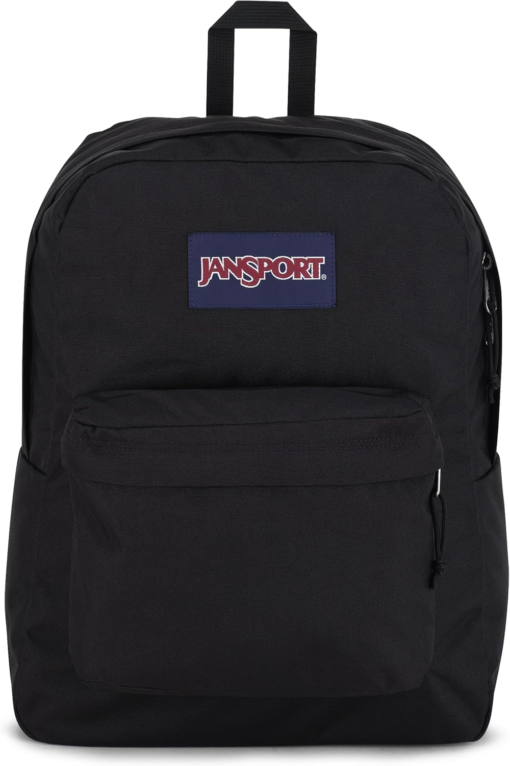 JanSport SuperBreak One Backpacks - Durable, Lightweight Bookbag with 1 Main Compartment, Front Utility Pocket with Built-in Organizer - Premium Backpack, Black - Image 2
